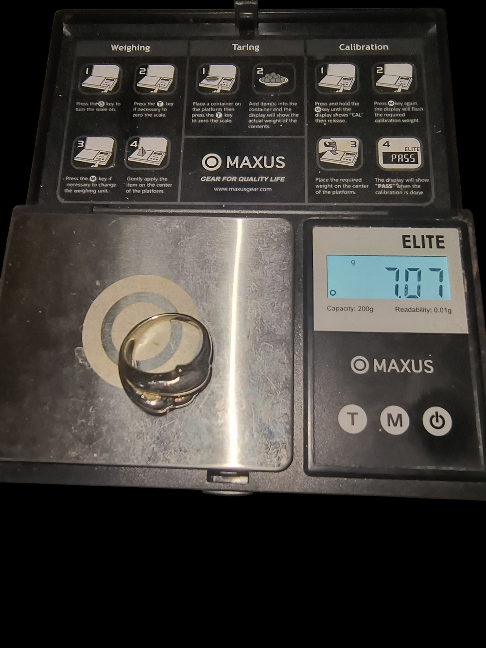 Triple Dolphin Wrap Ring in Silk Textured Sterling Silver - Picture 11 of 11